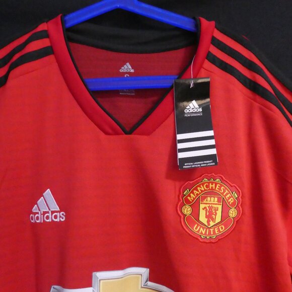 ADIDAS - Climalite | small | Manchester United Adidas Jersey | BNWT - Picture 4 of 14